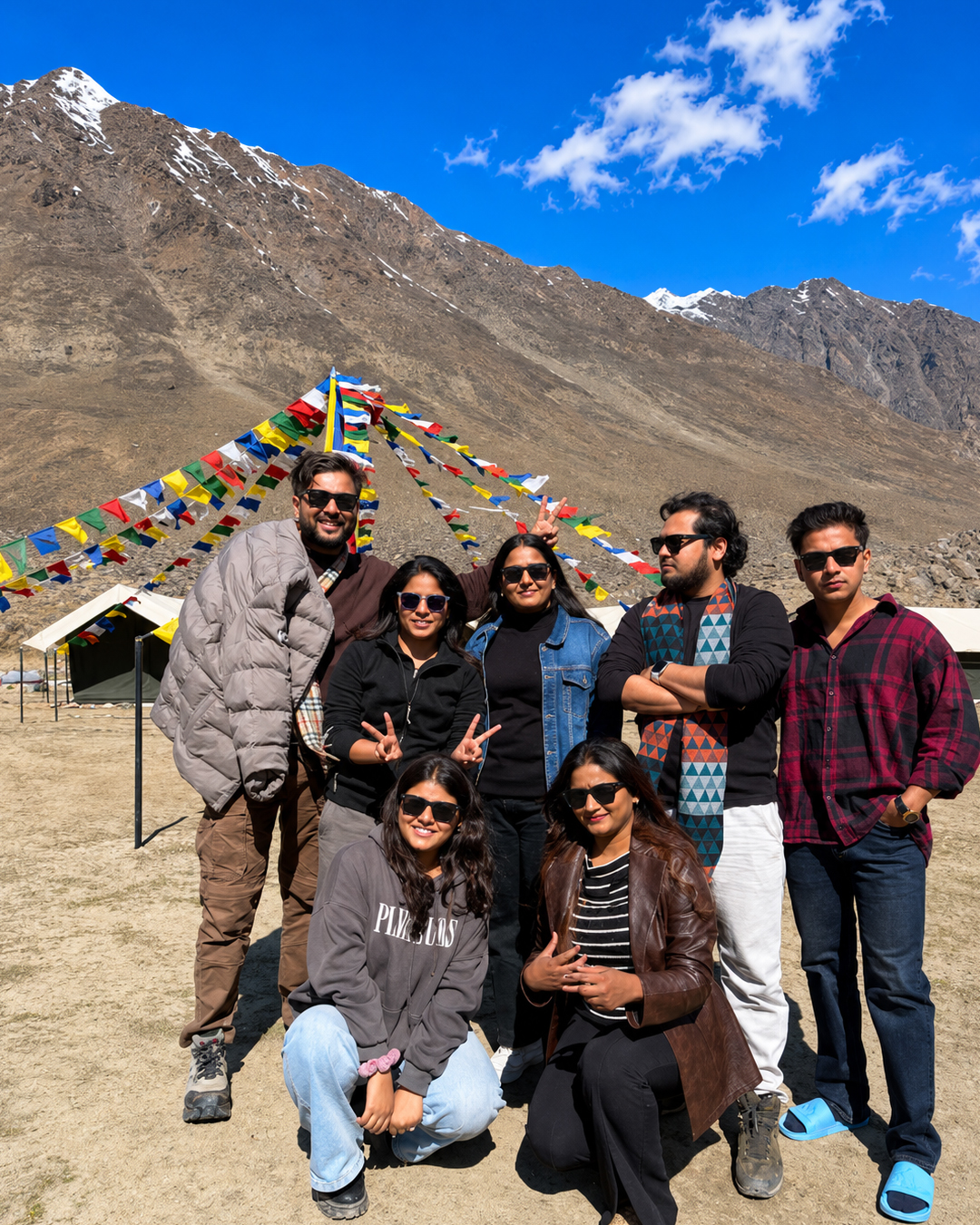 Chandratal camp group