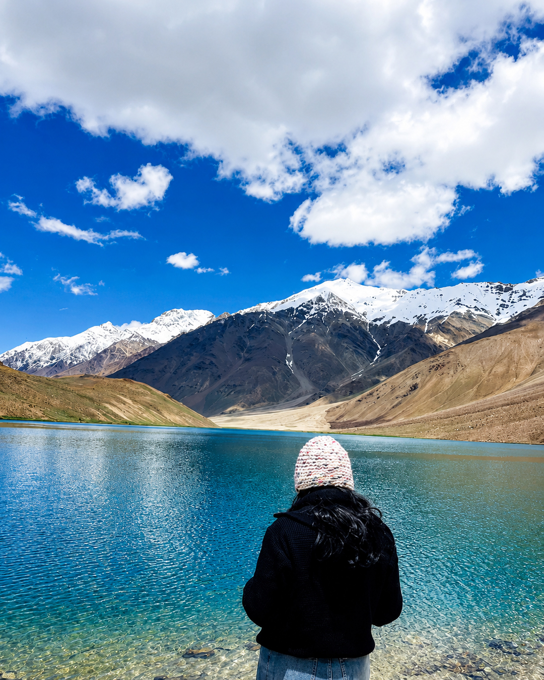 Chandratal lake view