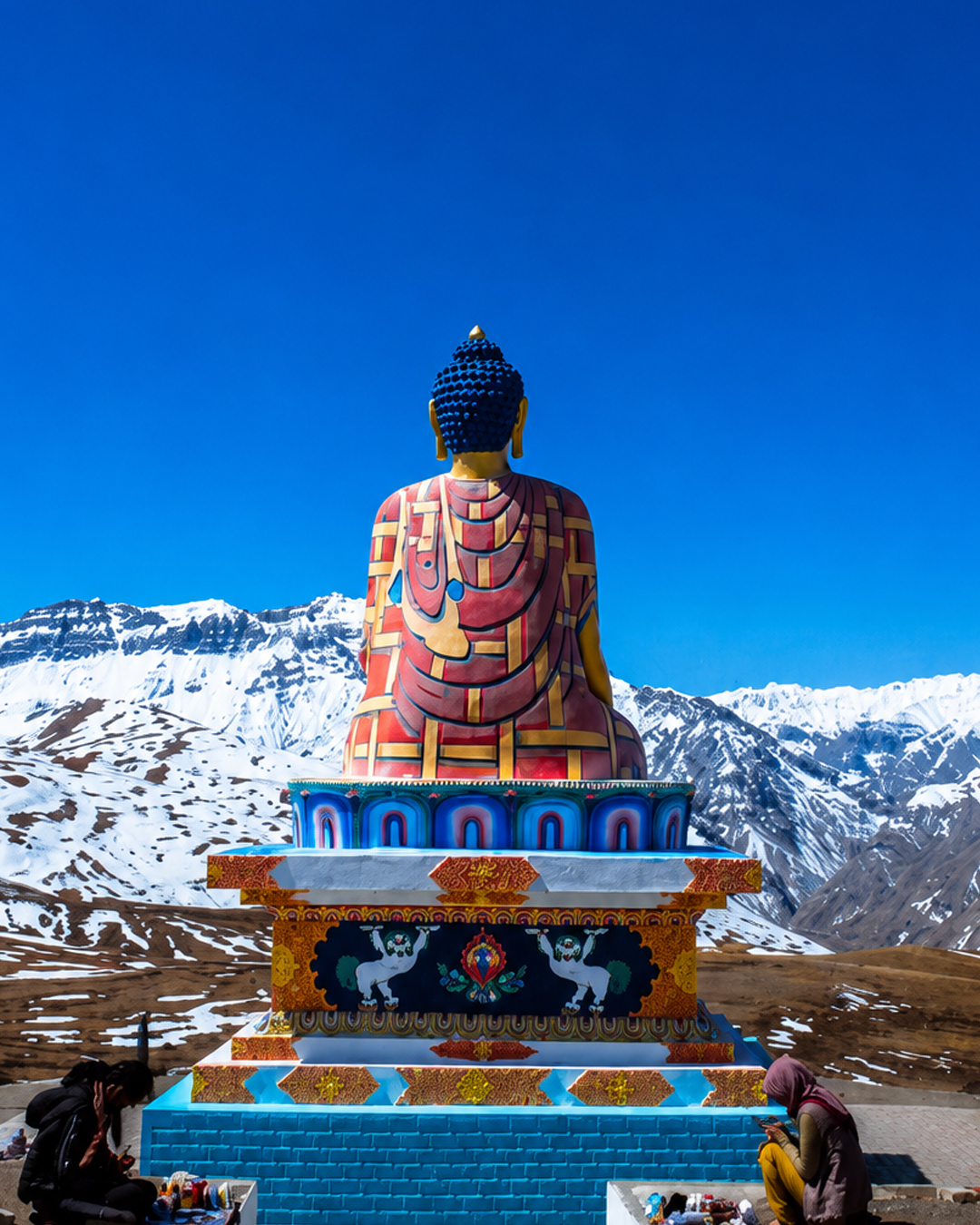 Buddha statue in Spiti